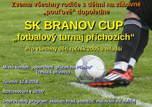 plakát SK Branov CUP