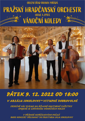 plakát Pražský hradčanský orchestr